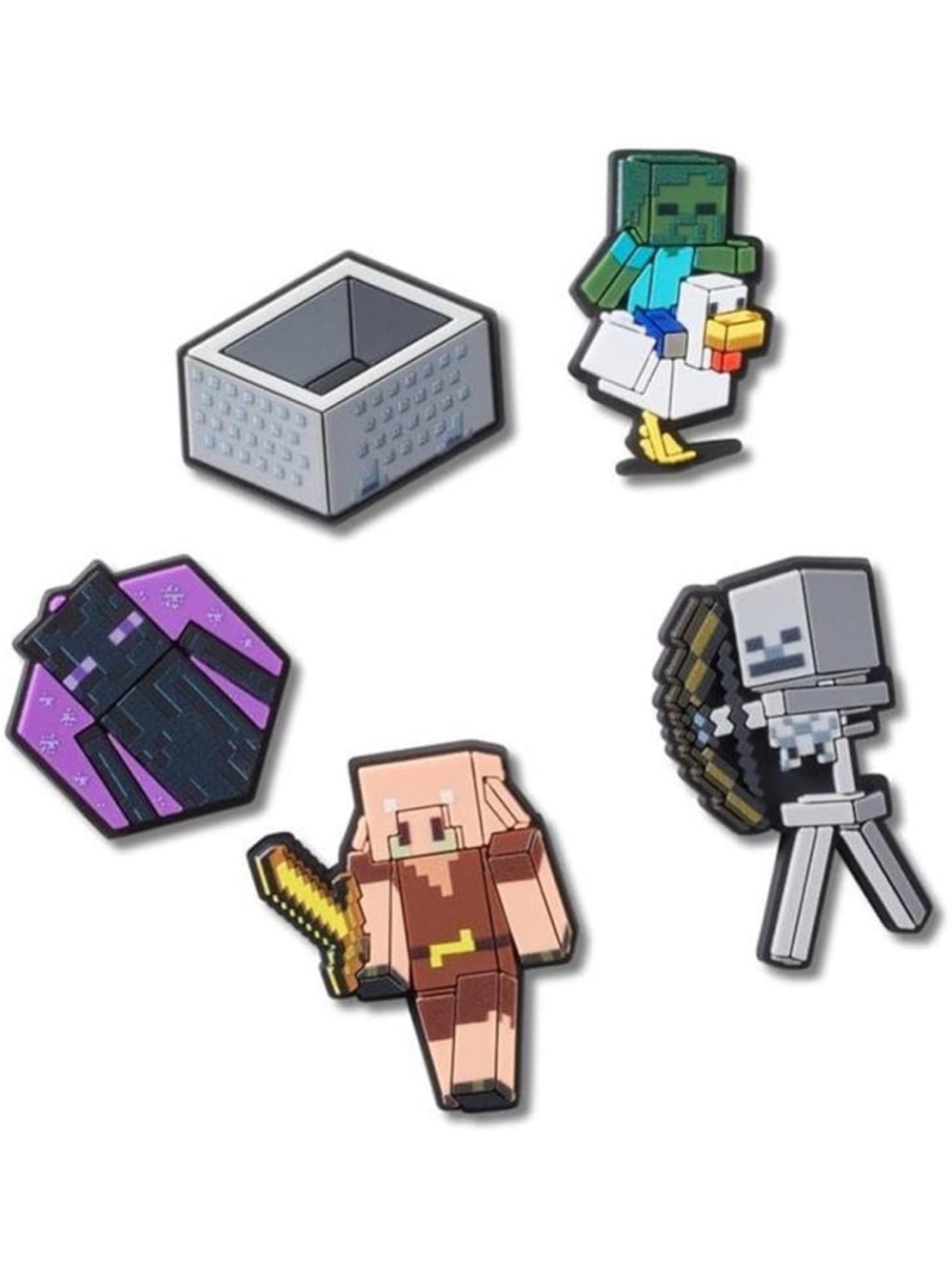 CROCS Minecraft Jibbitz Charm Pack
